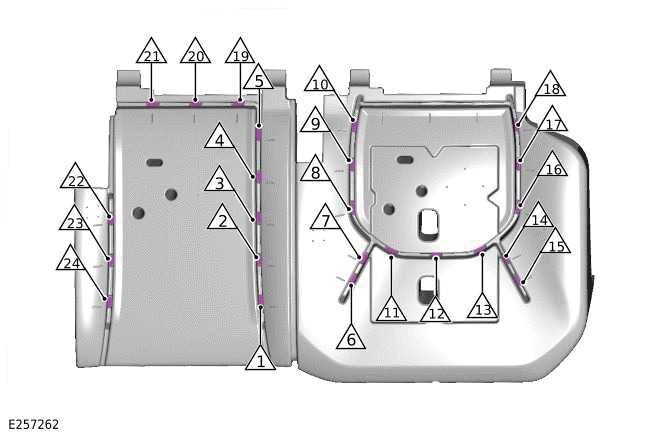 Second Row Left Seat Cushion Cover